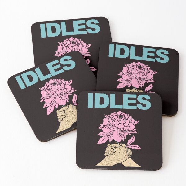 Item preview, Idles British Band Floral Handshake designed and sold by EmmaFordsas.
