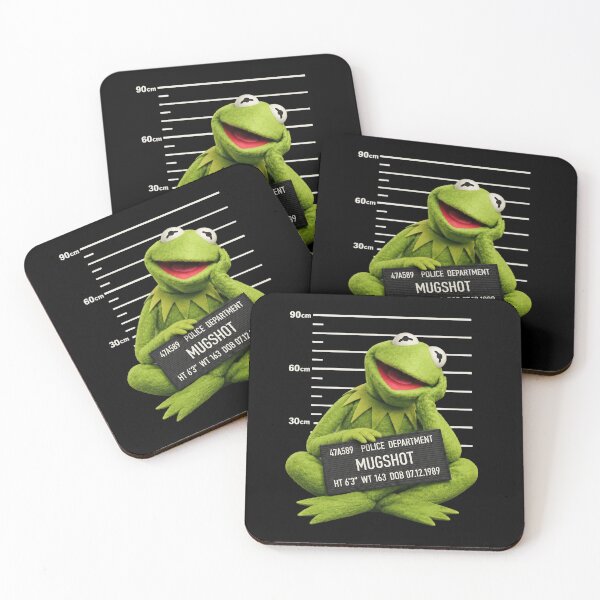Item preview, Kermit Mugshot Meme designed and sold by CruzFerrell.