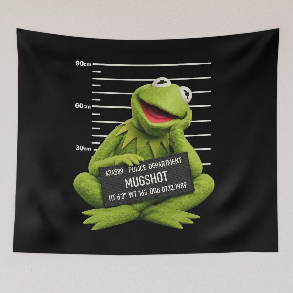 Item preview, Kermit Mugshot Meme designed and sold by CruzFerrell.