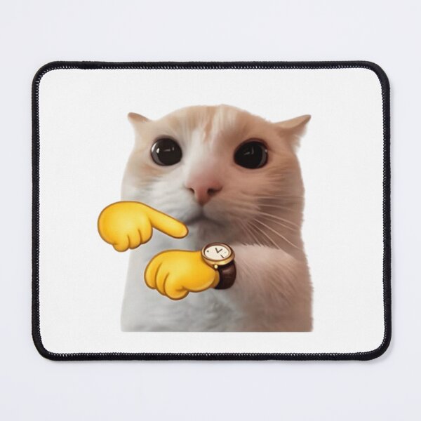 Item preview,  Funny Cat Checking Time – Hurry Up Cat Meme designed and sold by TeeStyle.mr.