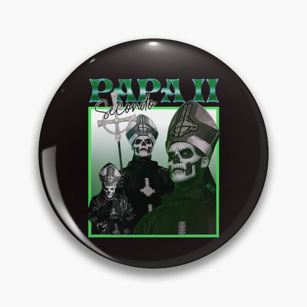 Item preview, Papa II Secondo Swedish Heavy Metal Band Portrait designed and sold by EmmaFordsas.
