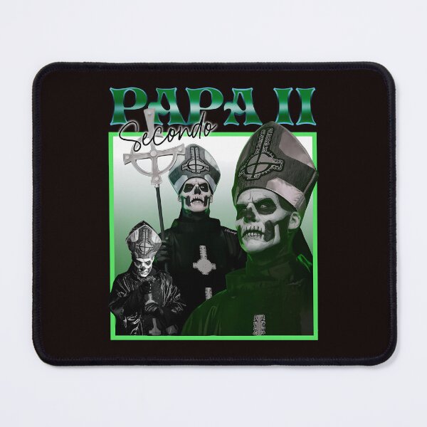 Item preview, Papa II Secondo Swedish Heavy Metal Band Portrait designed and sold by EmmaFordsas.