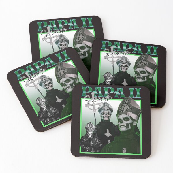 Item preview, Papa II Secondo Swedish Heavy Metal Band Portrait designed and sold by EmmaFordsas.