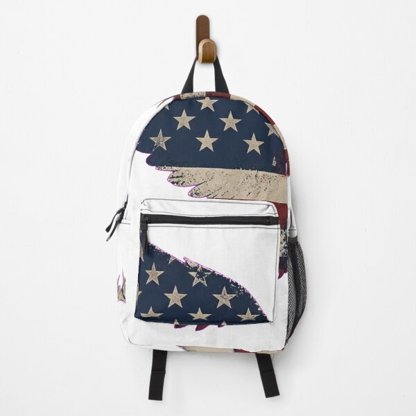 Item preview, American Flag Eagle Silhouette Double Exposure designed and sold by Avenuse style.