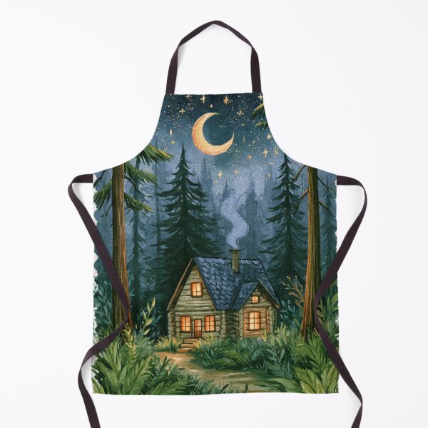 Item preview, Log Cabin Forest Night Admiration designed and sold by scicilysimonee.