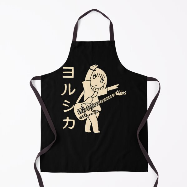 Item preview, Cute Anime Manga Guitar Girl In Kanji  Logo Design designed and sold by cas5i2di.