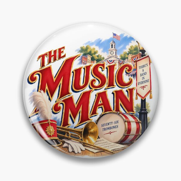 Item preview, The Music Man  designed and sold by Lyric Vault - Rock on.