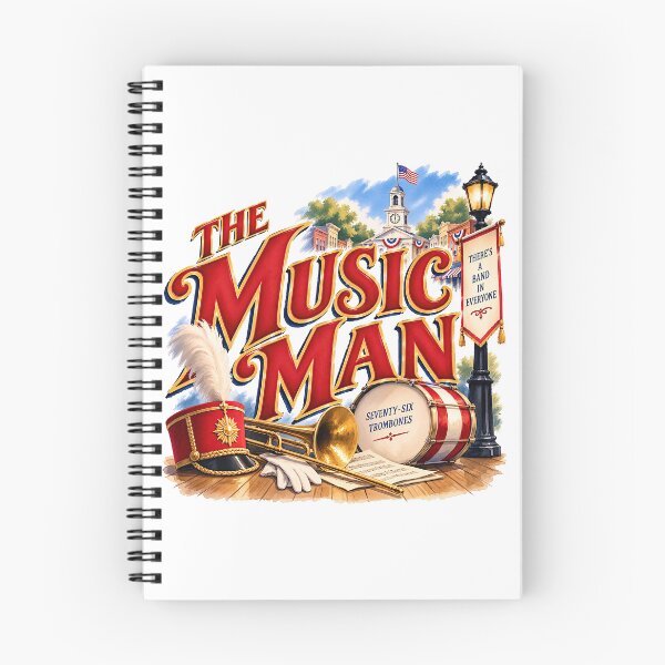 Item preview, The Music Man  designed and sold by Lyric Vault - Rock on.