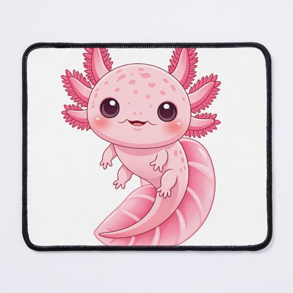 Item preview, Cute Pink Axolotl Kawaii designed and sold by NostalgiaPop77.