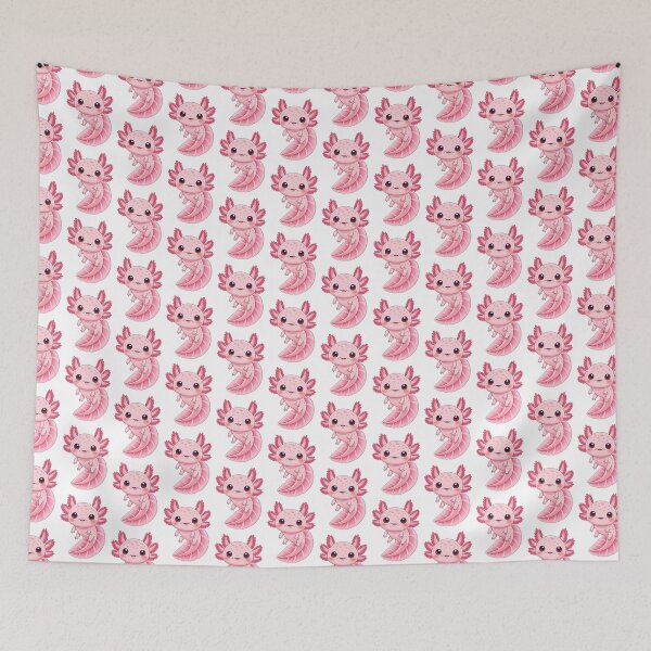 Item preview, Cute Pink Axolotl Kawaii designed and sold by NostalgiaPop77.