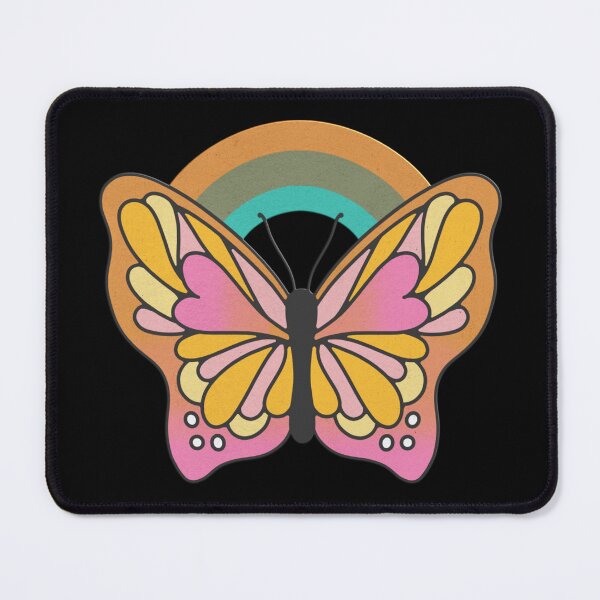 Item preview, Retro 70s Butterfly Rainbow Vintage Boho designed and sold by Jt41.