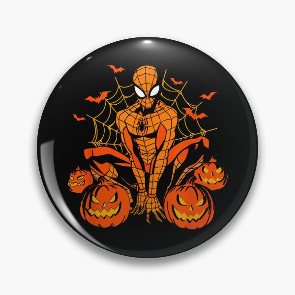 Item preview, Spider Man Halloween Pumpkins Spider Web designed and sold by WanderingValley.