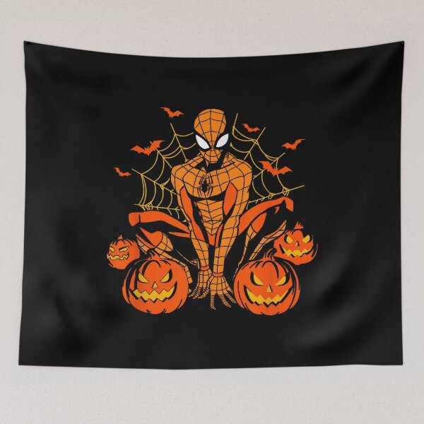Item preview, Spider Man Halloween Pumpkins Spider Web designed and sold by WanderingValley.