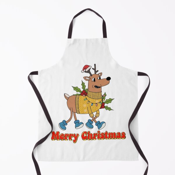 Item preview, Groovy Merry Christmas Reindeer - Retro Kawaii Christmas Sweater Deer designed and sold by HoMya.