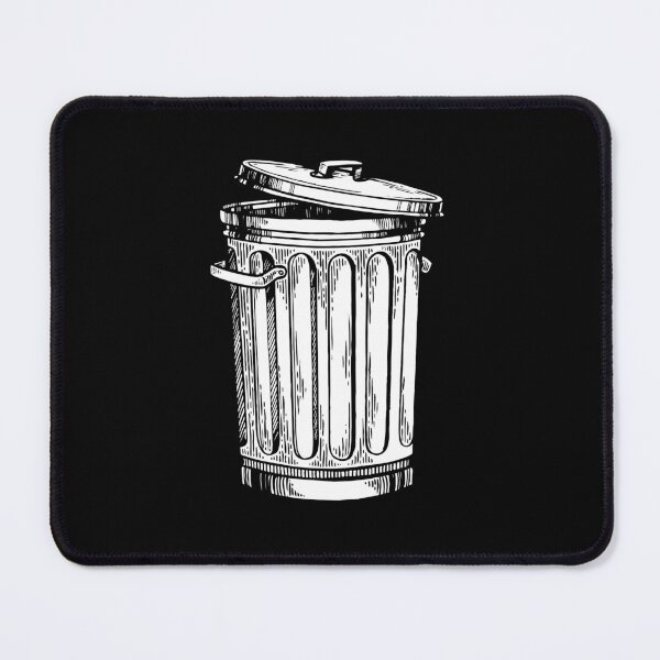 Item preview, Trash Can - Funny Simple Graphic Humor Sarcasm Gift designed and sold by qirlahasny.
