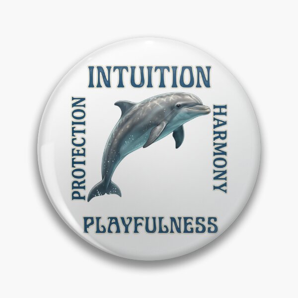 Item preview, Totem Animal: Dolphin Spiritual Symbolism designed and sold by The She Shed.