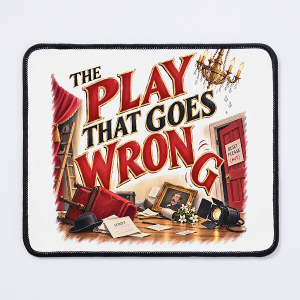 Item preview, The Play that Goes Wrong designed and sold by Lyric Vault - Rock on.