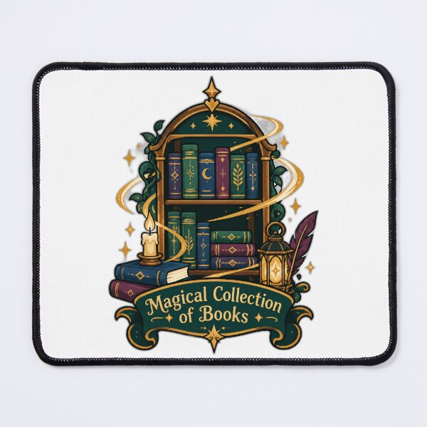 Item preview, Magical Collection of Books with Enchanting Illustrations and Fantasy Themes designed and sold by Tee-D.