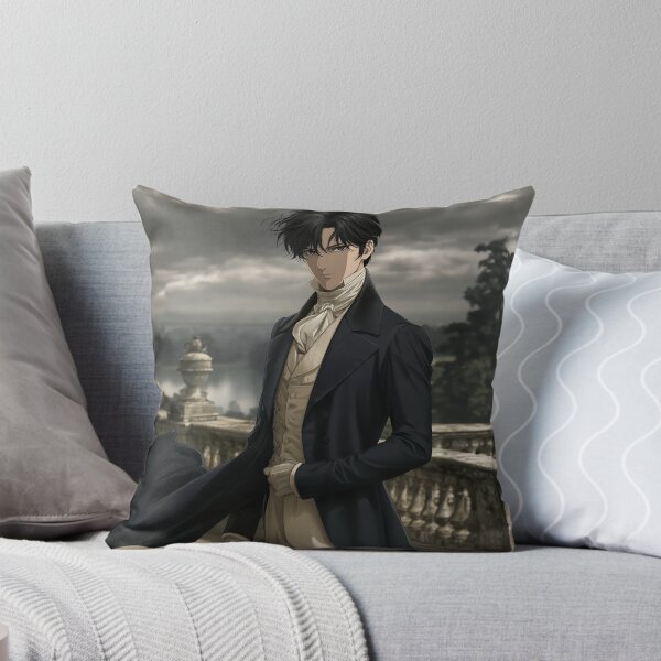 Item preview, Mr Darcy on the Terrace — Pride and Prejudice Anime Art designed and sold by Hartfield Press.