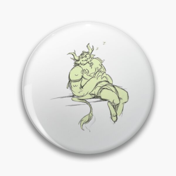 Item preview, Sleeping Muscle Dragon Gym Recovery  designed and sold by Huy Vo Hand-Drawn Art.