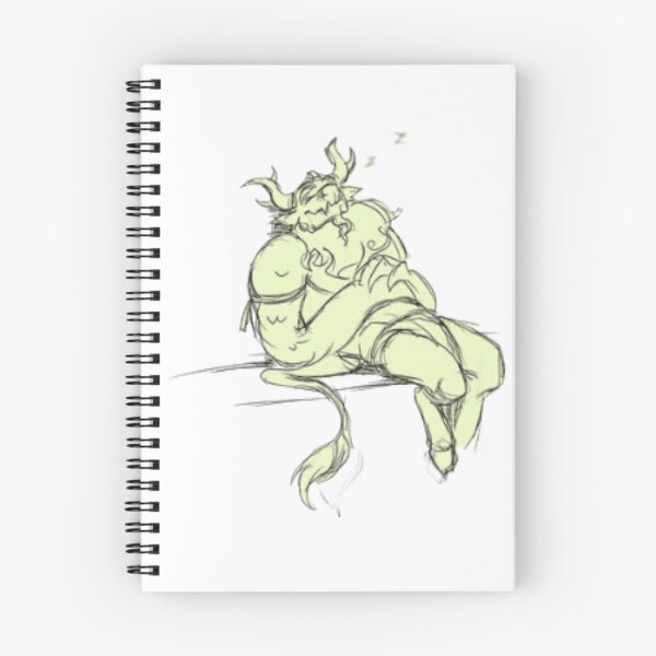 Item preview, Sleeping Muscle Dragon Gym Recovery  designed and sold by Huy Vo Hand-Drawn Art.