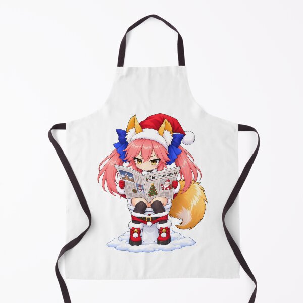 Item preview, Tamamo No Mae Fate Grand Order Christmas Newspaper Humor designed and sold by SolenneAzur.