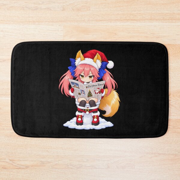 Item preview, Tamamo No Mae Fate Grand Order Christmas Newspaper Humor designed and sold by SolenneAzur.