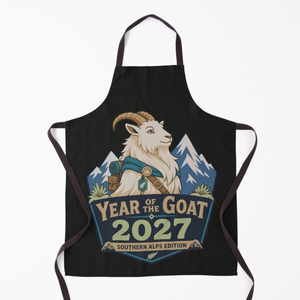 Item preview, Year of the Goat 2027 Himalayan Tahr | Southern Alps New Zealand designed and sold by MvuuStudio.