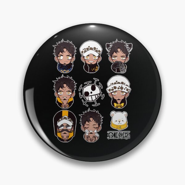Item preview, Cute Trafalgar Law Facial Expression Challenge designed and sold by minasanw.