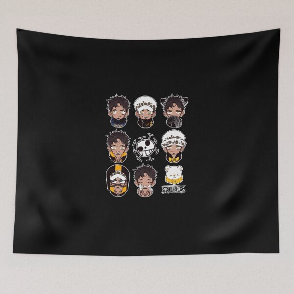 Item preview, Cute Trafalgar Law Facial Expression Challenge designed and sold by minasanw.