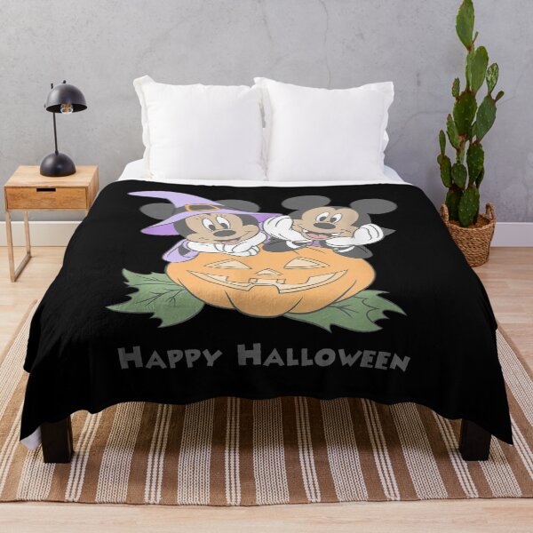 Item preview, Mickey Minnie Happy Halloween Pumpkin designed and sold by WanderingValley.