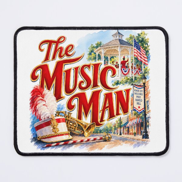 Item preview, The Music Man  designed and sold by Lyric Vault - Rock on.