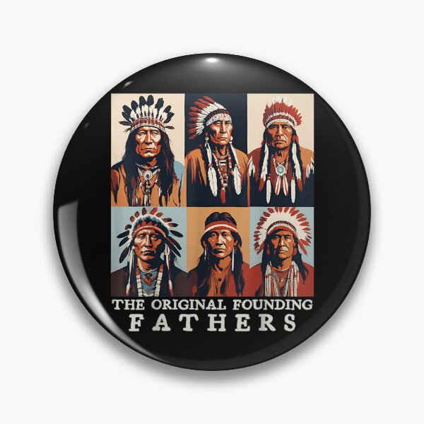 Item preview, The Original Founding Fathers Native American Heritage Chief designed and sold by SuziLope.
