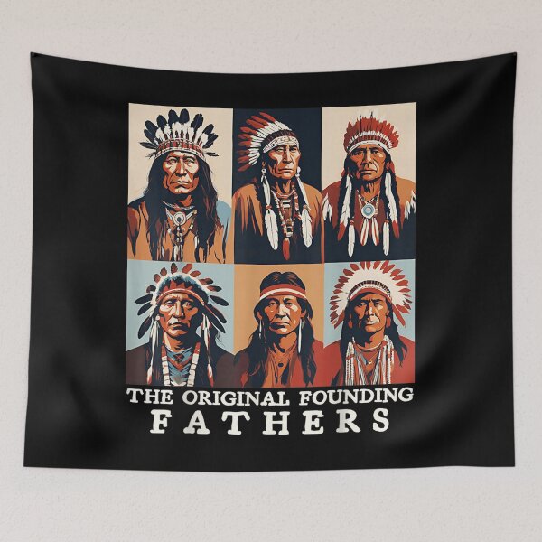 Item preview, The Original Founding Fathers Native American Heritage Chief designed and sold by SuziLope.