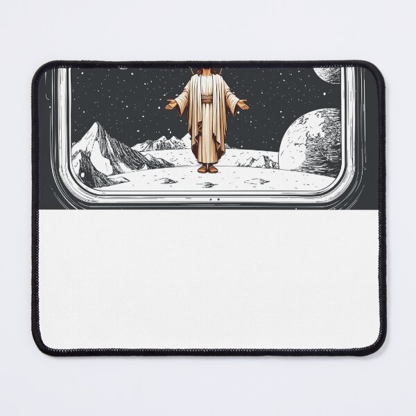 Item preview, Jesus On The Moon designed and sold by The Rewind Studio.