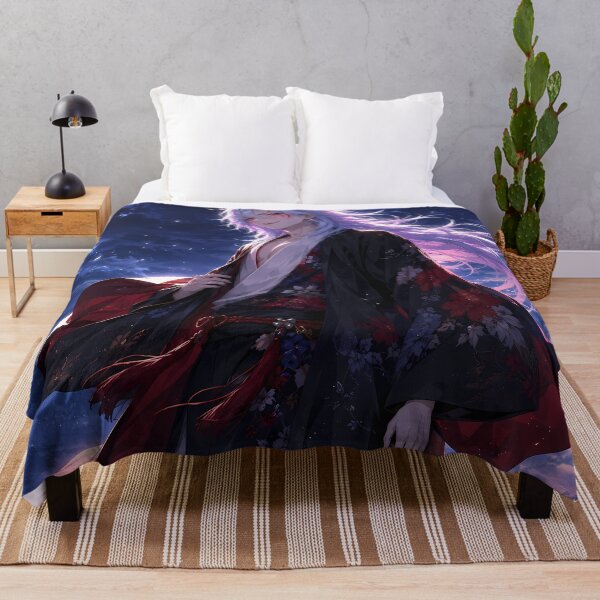 Item preview, Tengen Uzui Demon Slayer Stormy Coastal Twilight designed and sold by SolenneAzur.