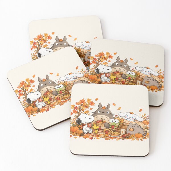 Item preview, Cute Friends Autumn Picnic designed and sold by homedeco12.