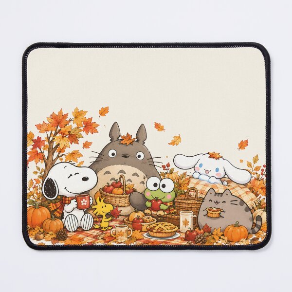 Item preview, Cute Friends Autumn Picnic designed and sold by homedeco12.