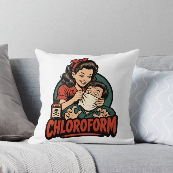 Item preview, Chloroform Dark Humor Sarcastic Design for Fans of Edgy Comedy designed and sold by Yous Sef.