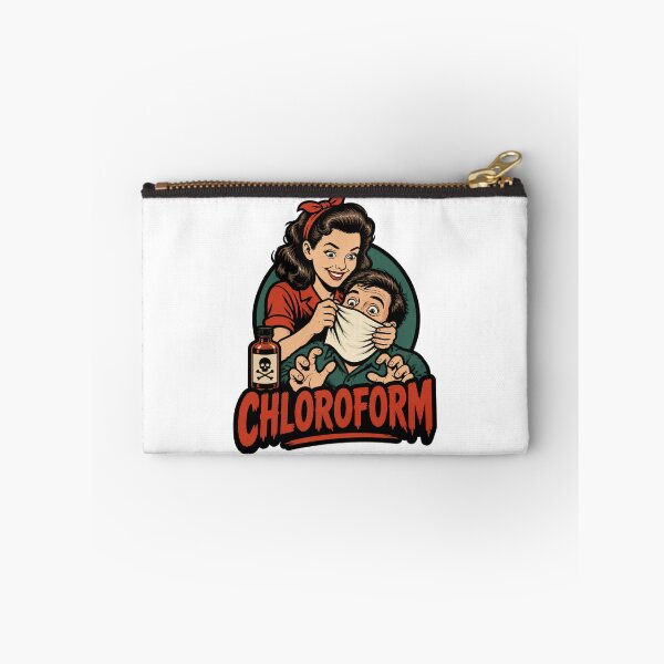 Item preview, Chloroform Dark Humor Sarcastic Design for Fans of Edgy Comedy designed and sold by Yous Sef.