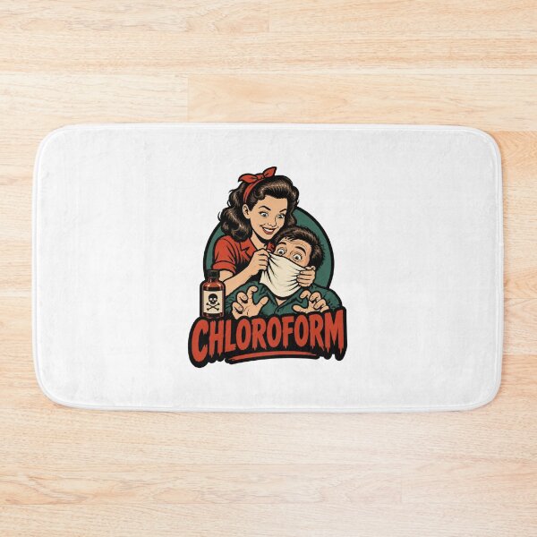 Item preview, Chloroform Dark Humor Sarcastic Design for Fans of Edgy Comedy designed and sold by Yous Sef.