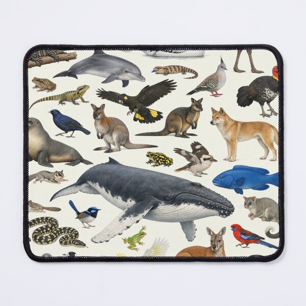 Item preview, Animals of New South Wales Retro Style Identification Chart designed and sold by kakarikihill.
