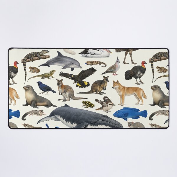 Item preview, Animals of New South Wales Retro Style Identification Chart designed and sold by kakarikihill.