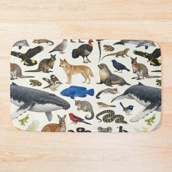 Item preview, Animals of New South Wales Retro Style Identification Chart designed and sold by kakarikihill.