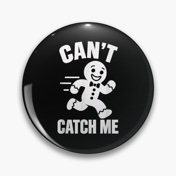 Item preview, Can't Catch Me Funny Gingerbread Man Christmas Running designed and sold by SuziLope.