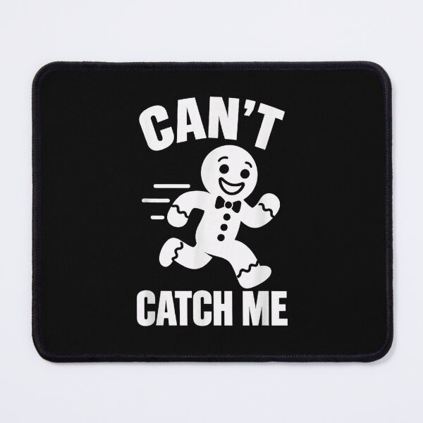 Item preview, Can't Catch Me Funny Gingerbread Man Christmas Running designed and sold by SuziLope.