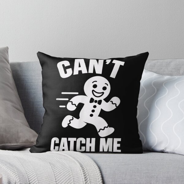 Item preview, Can't Catch Me Funny Gingerbread Man Christmas Running designed and sold by SuziLope.
