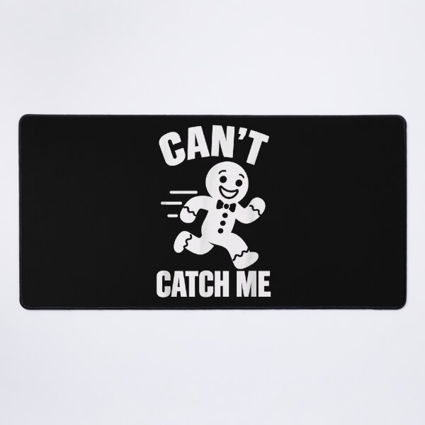 Item preview, Can't Catch Me Funny Gingerbread Man Christmas Running designed and sold by SuziLope.