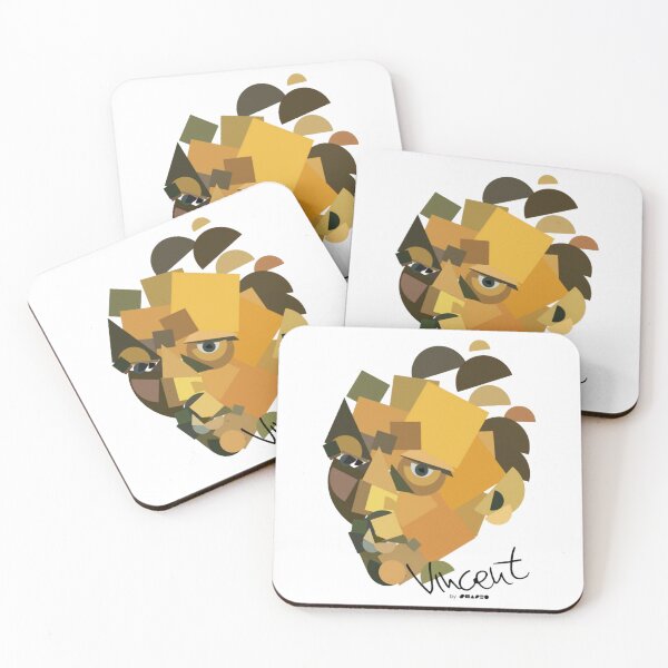 Item preview, Vincent Without A Beard Original Color Van Gogh designed and sold by Shapeoart.