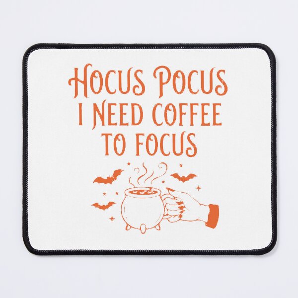 Item preview, Hocus Pocus Halloween Coffee Shirt, I Need Coffee to Focus designed and sold by To101ARt.